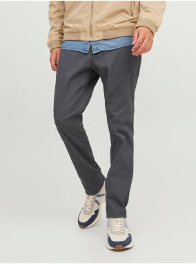 Šedé pánske chino nohavice nohavice Jack & Jones Marco