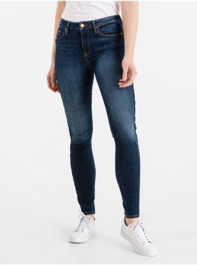 Modré dámske skinny fit rifle Tommy Hilfiger Como