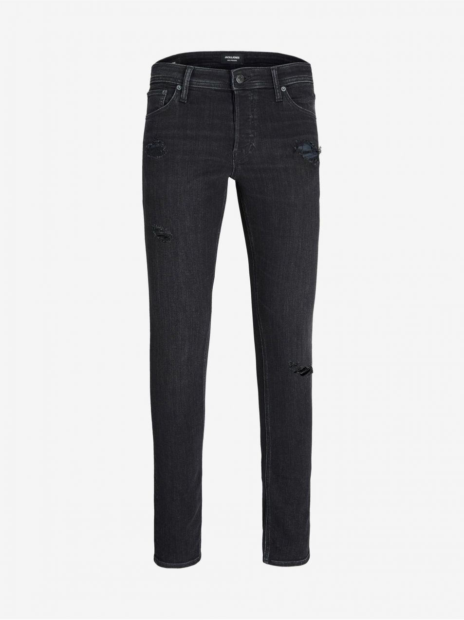 Čierne pánske slim fit džínsy Jack & Jones Glenn