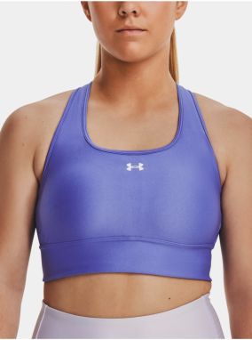 Modrá dámska športová podprsenka Under Armour Crossback Longline