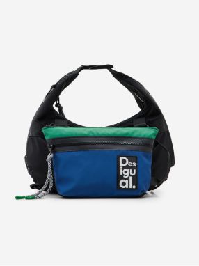 Modro-čierna dámska crossbody kabelka Desigual Modularis Namsos