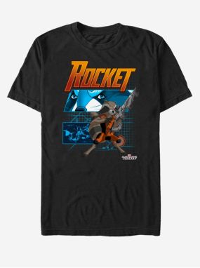Černé unisex tričko Marvel Nebulas For Real
