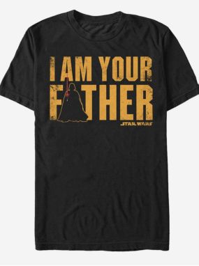 Černé unisex tričko ZOOT.Fan Star Wars Fathers Day
