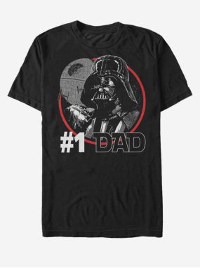 Černé unisex tričko ZOOT.Fan Star Wars Best Dad