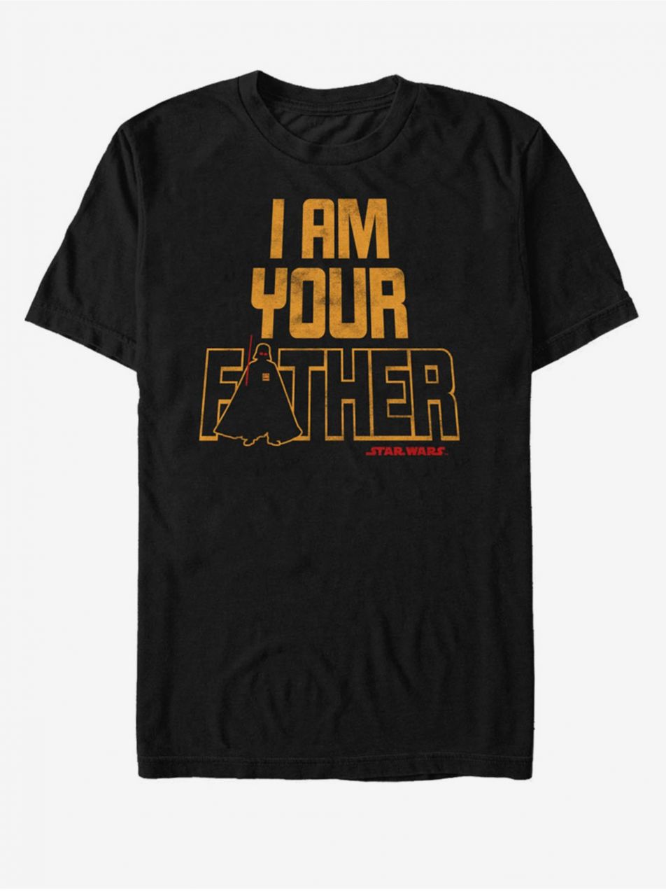 Černé unisex tričko ZOOT.Fan Star Wars Father Time
