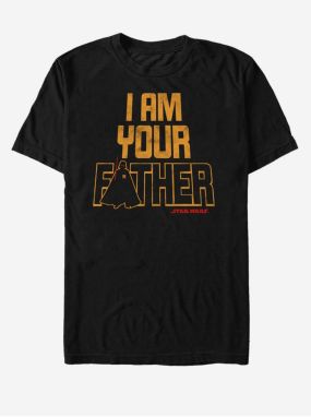 Černé unisex tričko ZOOT.Fan Star Wars Father Time