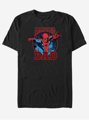 Černé unisex tričko ZOOT.Fan Marvel Amazing Dad