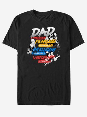 Černé unisex tričko ZOOT.Fan Marvel X-Dad