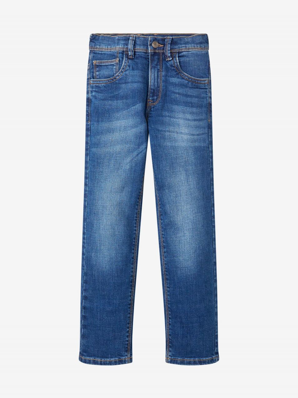 Modré chlapčenské slim fit rifle Tom Tailor