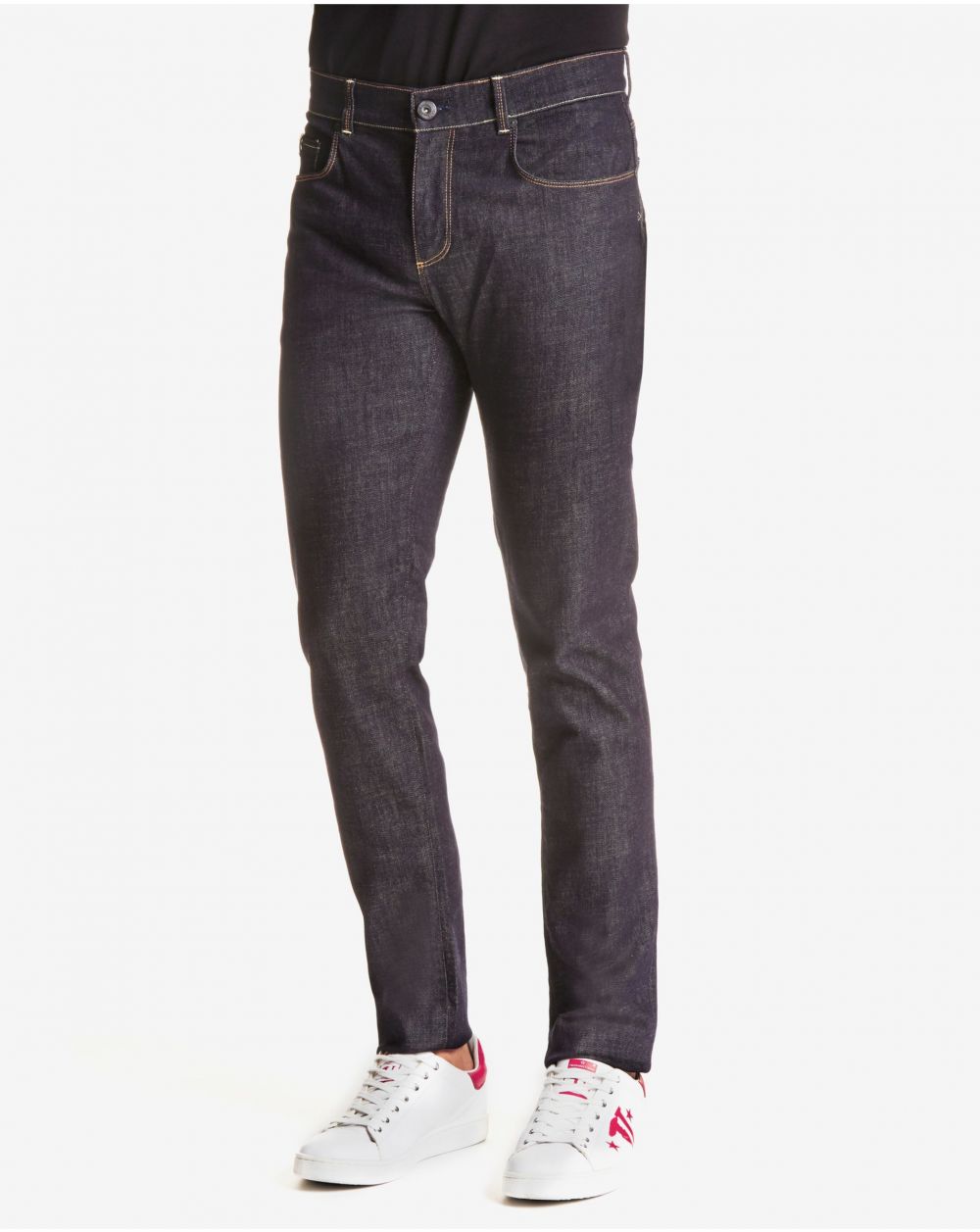 Straight fit pre mužov Trussardi Jeans - modrá