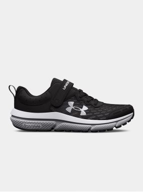 Čierne chlapčenské tenisky Under Armour Assert 10