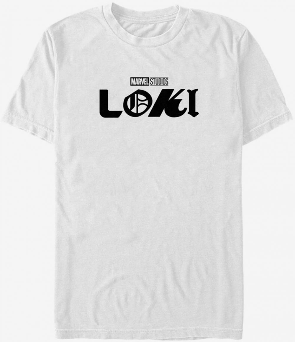 Biele unisex tričko ZOOT.Fan Marvel Loki Logo