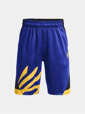 Šortky Under Armour B CURRY SPLASH SHORT - modrá