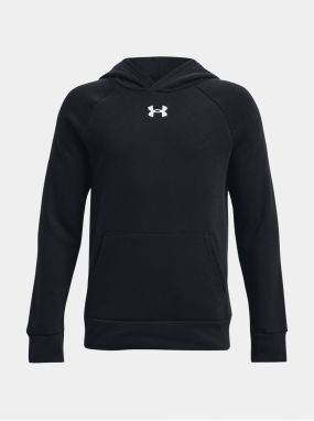 Čierna detská mikina s kapucňou Under Armour UA Rival Fleece Hoodie