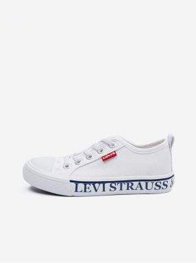 Biele dievčenskú tenisky Levi's® Maui Strauss