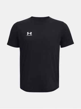 Čierne chlapčenské športové tričko Under Armour Challenger