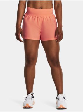 Ružové dámske športové kraťasy Under Armour Stamina 3