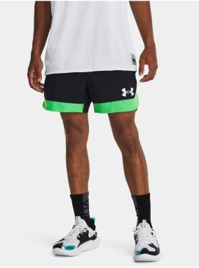 Čierne pánske športové kraťasy Under Armour Baseline