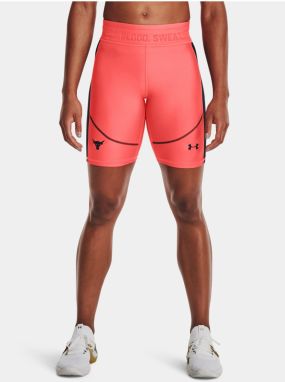 Oranžové dámske športové šortky Under Armour