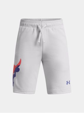 Biele chlapčenské šortky Under Armour