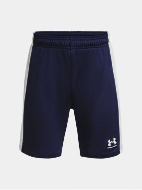 Tmavomodré chlapčenské športové kraťasy Under Armour