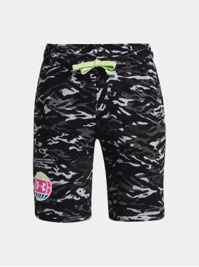 Šortky Under Armour UA Rival Fleece ANAML Short - čierna