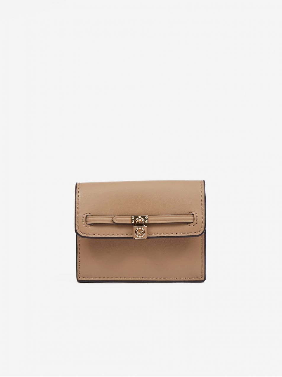 Svetlo hnedá dámska kožená peňaženka Michael Kors