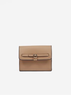Svetlo hnedá dámska kožená peňaženka Michael Kors