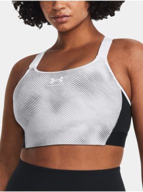 Čierno-biela dámska športová podprsenka Under Armour