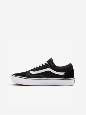 Čierne semišové topánky VANS Old Skool