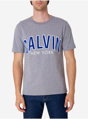 Svetlošedé pánske tričko Calvin Klein Jeans