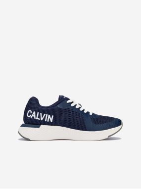 Tmavomodré pánske tenisky Amos Calvin Klein Jeans