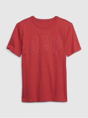 Červené detské tričko GAP