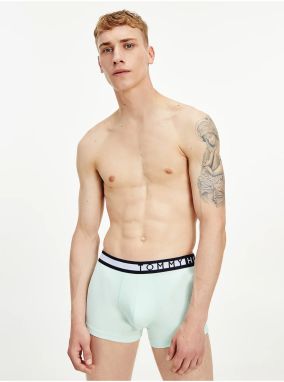 Sada troch pánskych boxerok v modrej a bielej farbe Tommy Hilfiger Underwear