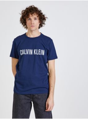 Tmavomodré pánske tričko Calvin Klein Jeans