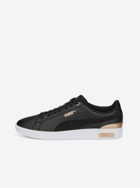 Čierne dámske tenisky Puma Vikky v3 Space Metallics PUMA Black-PUMA