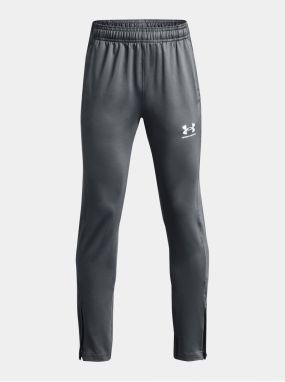 Šedé chlapčenské športové tepláky Under Armour