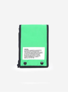 Neónovozelená crossbody taška Diesel Anko