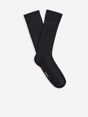 Čierne pánske bodkované ponožky Celio Bip
