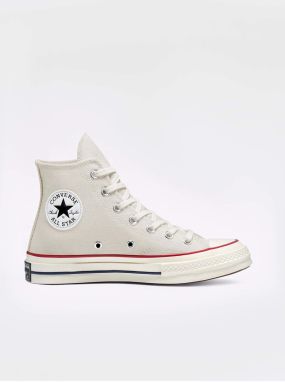 Krémové členkové tenisky Converse Chuck 70