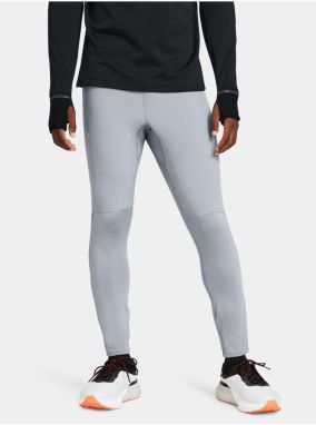 Svetlosivé športové nohavice Under Armour QUALIFIER ELITE COLD TIGHT