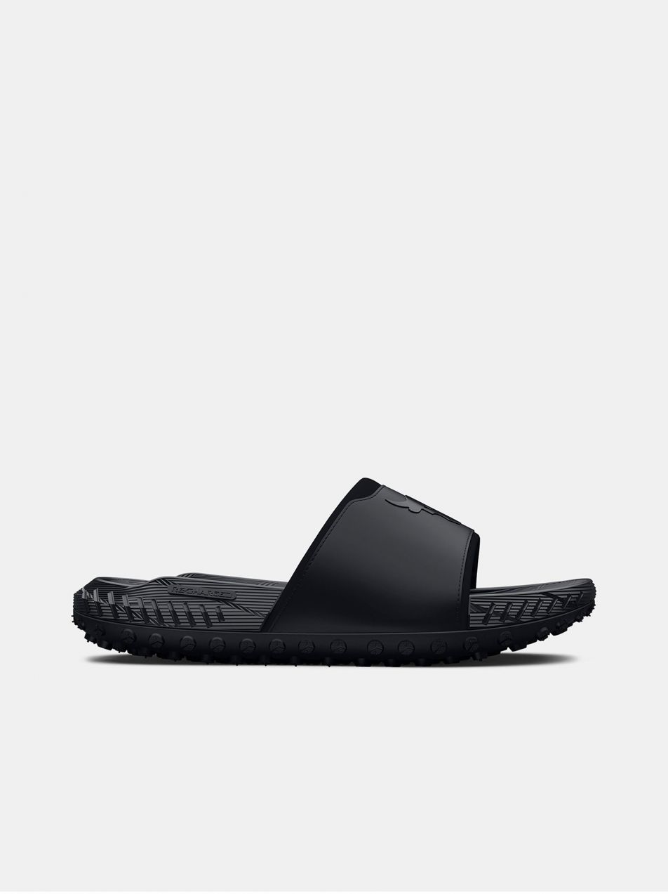 Čierne pánske papuče Under Armour UA U Rock 3 SL