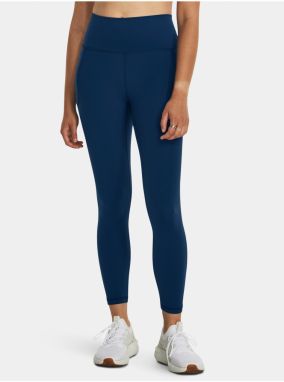 Tmavomodré dámske športové legíny Under Armour Meridian Ankle Leg