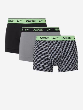 Boxerky pre mužov Nike - čierna, sivá, biela, svetlozelená