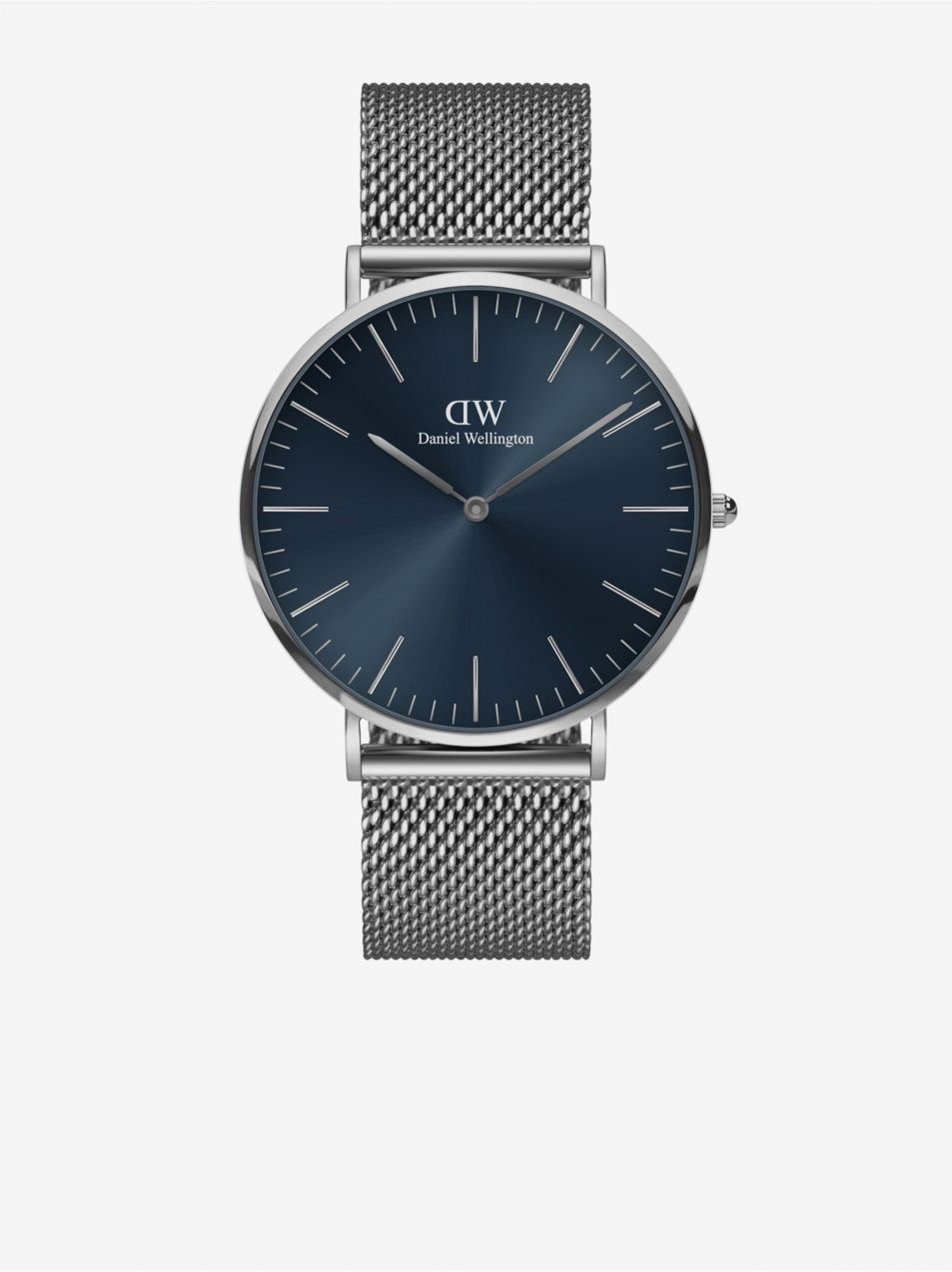 Pánske hodinky v striebornej farbe Daniel Wellington hodinky CLASSIC