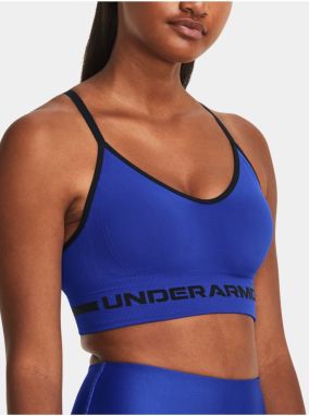 Modrá športová podprsenka Under Armour UA Seamless Low Long Bra