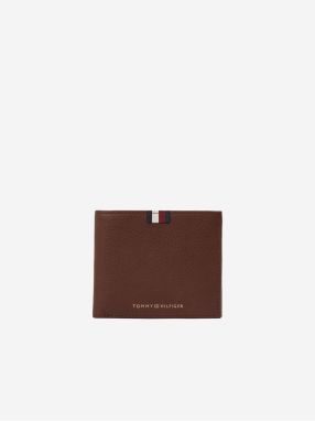 Hnedá pánska kožená peňaženka Tommy Hilfiger