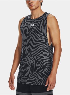 Čierne športové tielko Under Armour UA BASELINE PRINTED TANK