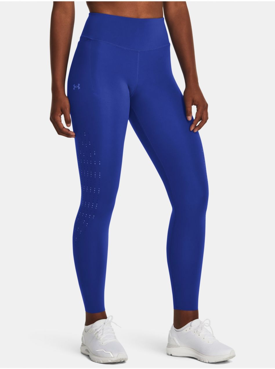 Modré športové legíny Under Armour Fly Fast Elite Ankle Tight