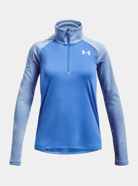 Modré športové tričko Under Armour Tech Graphic 1/2 Zip